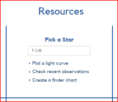 Pick a star