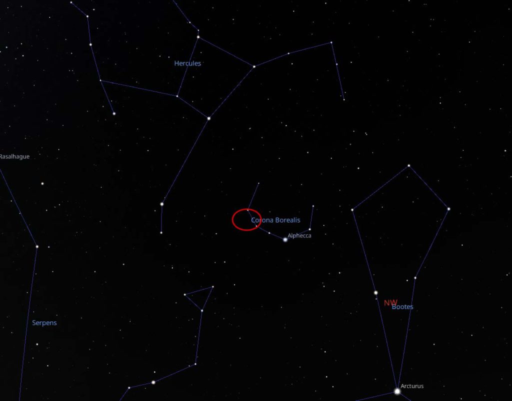 Excited and patiently anticipating a 2024 Nova of T Coronae Borealis 4 finderchart tcrb