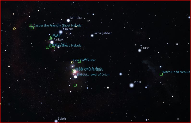 February 2025: Exciting Celestial Events for you to Explore 1 OrionLoop stellarium