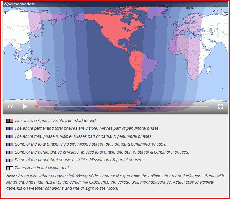 Enjoy the exciting experience of a Total Lunar Eclipse March 14, 2025 2 march 2025 lunar eclipse map